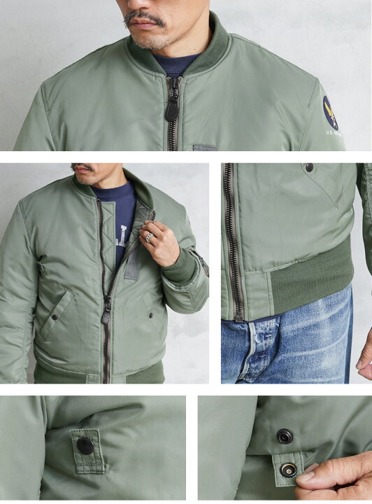 楽天市場】クーポンで最大18%OFF☆HOUSTON ヒューストン 米軍 B-15B/C 