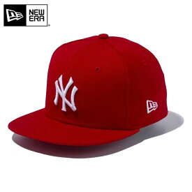 【メーカー取次】 NEW ERA ニューエラ Child キッズ用 9FIFTY ニューヨーク・ヤンキース レッド 12491913 キャップ【クーポン対象外】【T】帽子 野球帽 メンズ レディース 男女兼用