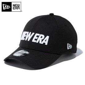 今なら10%OFF☆【メーカー取次】NEW ERA ニューエラ 39THIRTY ワードマークロゴ ブラック 13552124 キャップ 【クーポン対象外】【T】