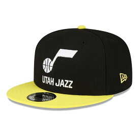 今なら10%OFF☆【メーカー取次】NEW ERA ニューエラ 9FIFTY NBA ユタ・ジャズ ブラックXイエロー 13704980 キャップ 【クーポン対象外】【T】《WAIPER》メンズ ミリタリー