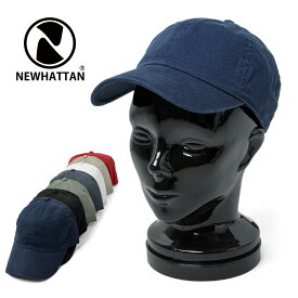 クーポンで最大15%OFF★NEWHATTAN ニューハッタン STONE WASHED CAP #1400/メンズ ミリタリー カジュアル キャップ 帽子 コットン 綿 アジャスター付き【T】