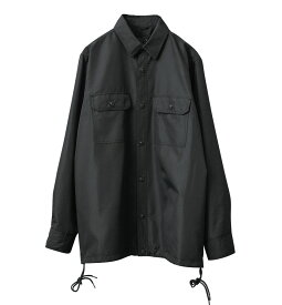 【最短即日発送】クーポンで最大18%OFF★TAION タイオン TAION-109SHNDML-1 MILITARY LINE ミリタリー ダブルポケット シャツ【E3】【Sx】【T】｜メンズ 長袖シャツ トップス 大きいサイズ リップストップ 撥水 アウトドア キャンプ 釣り ブランド おしゃれ