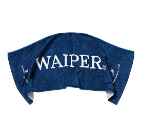 【あす楽】WAIPER.inc BASIC LOGO TOWEL タオル【T】【クーポン対象外】｜手拭い ロゴ イベント スポーツ ジム ヨガ フィットネス アウトドア キャンプ 吸水 アイコン フェイスタオル ブランド おしゃれ