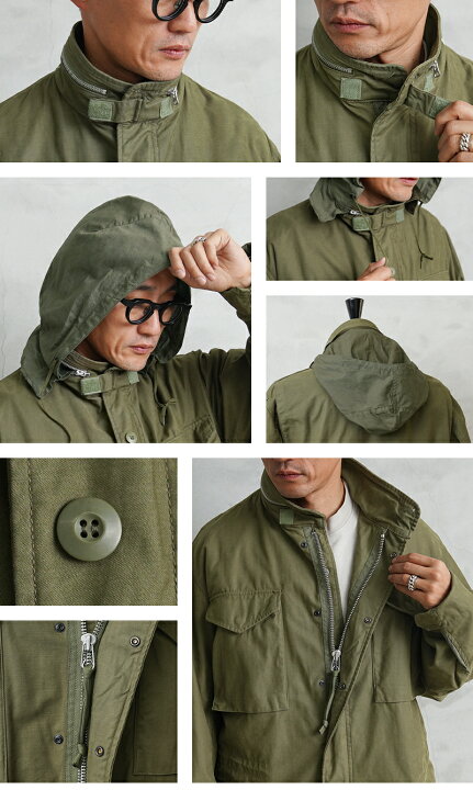 楽天市場】WAIPER.inc ワイパーインク 米軍 M-65 フィールドジャケット 