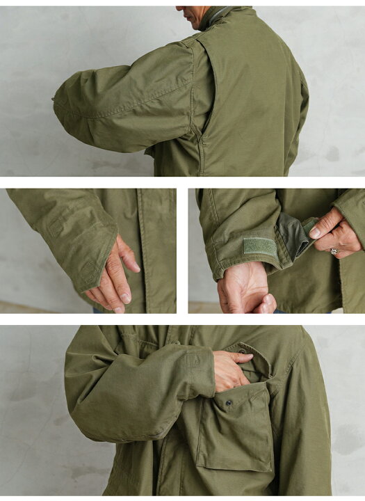 楽天市場】WAIPER.inc ワイパーインク 米軍 M-65 フィールドジャケット 