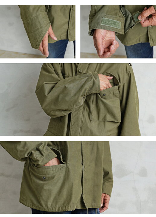 楽天市場】WAIPER.inc ワイパーインク 米軍 M-65 フィールドジャケット 