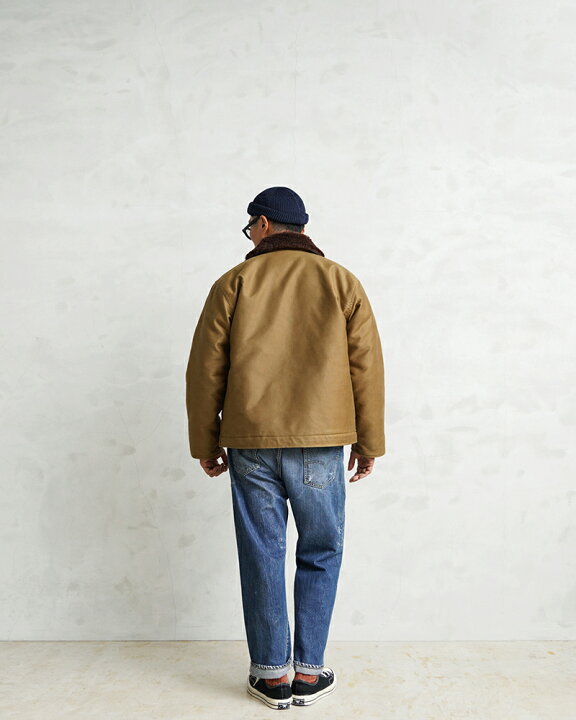 楽天市場】WAIPER.inc 忠実復刻 米軍 U.S.NAVY N-1 デッキジャケット  