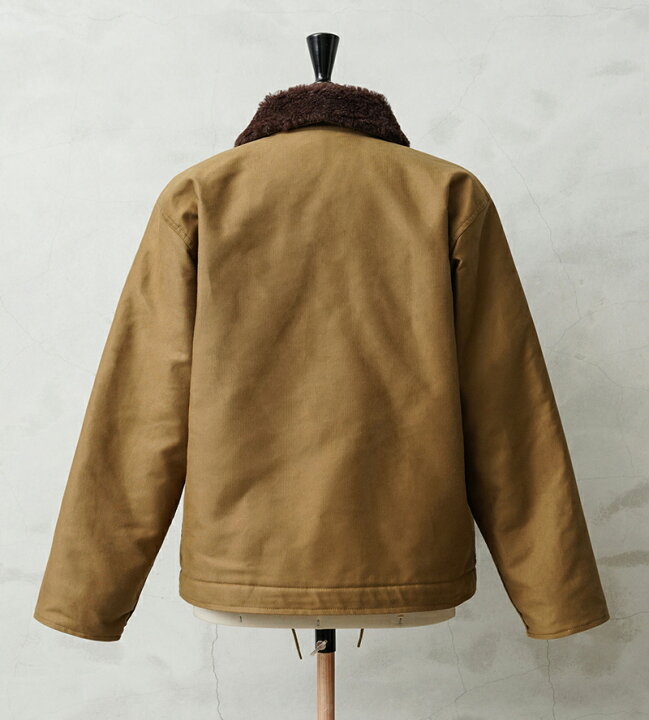 楽天市場】WAIPER.inc 忠実復刻 米軍 U.S.NAVY N-1 デッキジャケット 