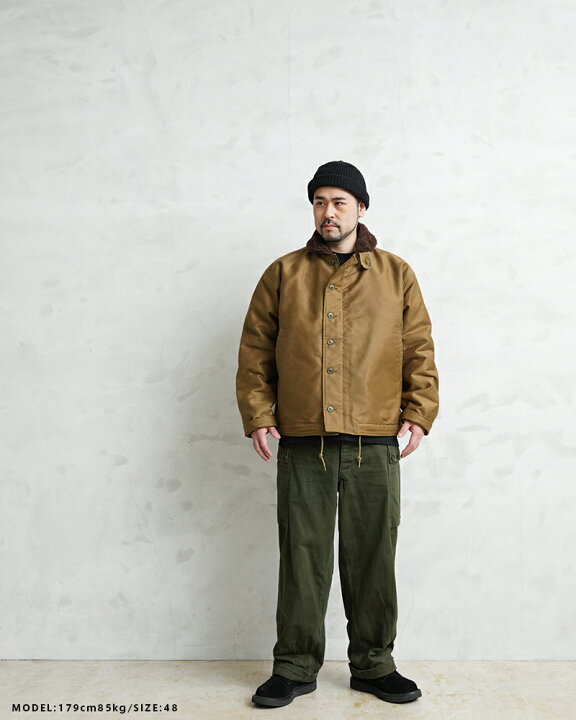 楽天市場】WAIPER.inc 忠実復刻 米軍 U.S.NAVY N-1 デッキジャケット  