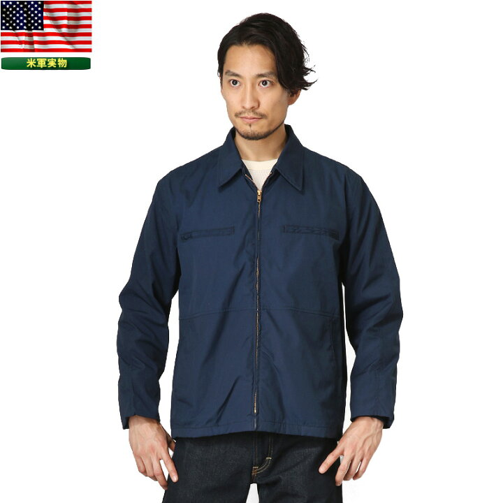 楽天市場】実物 新品 米軍 U.S.NAVY ユーティリティージャケット 