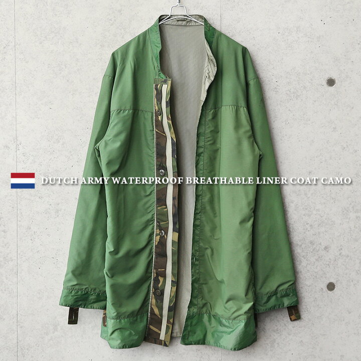 楽天市場】実物 USED オランダ軍 WATERPROOF ブリーザブル ライナー  