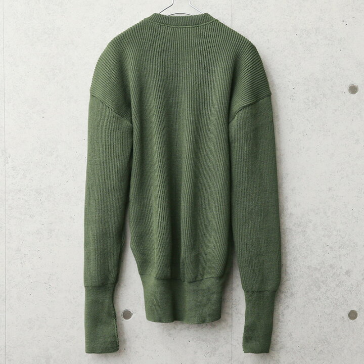 楽天市場】実物 USED スウェーデン軍 ジップアップ ウールセーター 