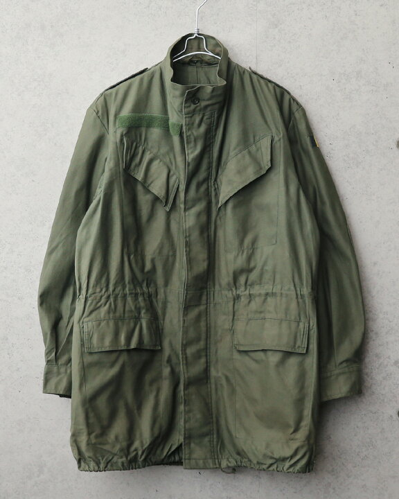 楽天市場】実物 USED ベルギー軍 M-88 フィールドジャケット スタンド 