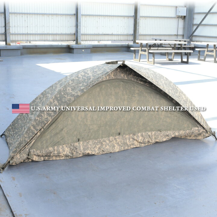 楽天市場】実物 USED 米軍 UNIVERSAL IMPROVED コンバットシェルター  