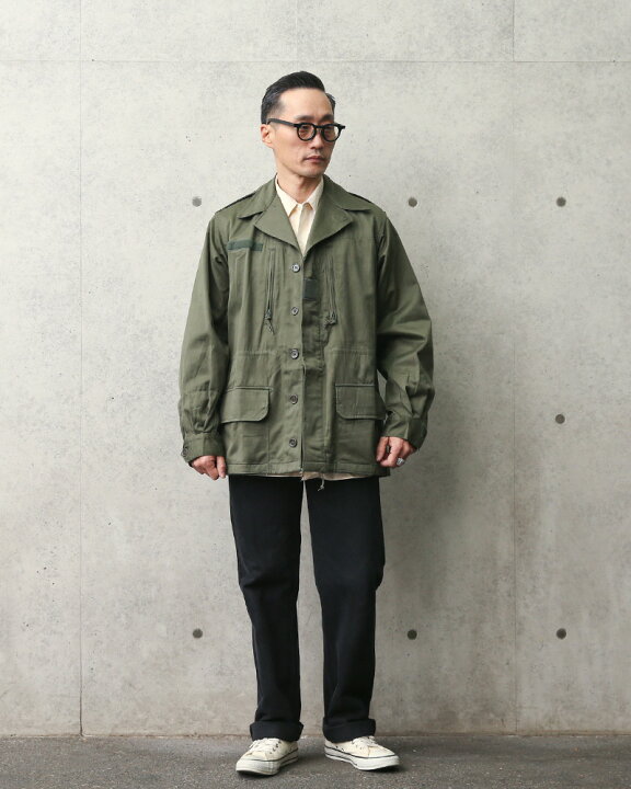 楽天市場】実物 新品 デッドストック フランス軍 M-64 ジャケット 