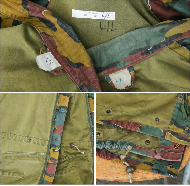 楽天市場】実物 USED ベルギー軍 M-90 ジグソーカモ フィールド 