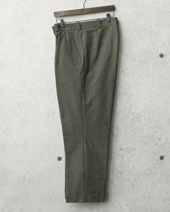 楽天市場】実物 新品 デッドストック ベルギー軍 ウール ギャバジン 
