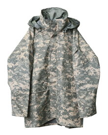 実物 新品 デッドストック 米軍 ECWCS 2nd Gen GORE-TEX パーカ ACU（UCP）【クーポン対象外】【I】｜マウンテンパーカー メンズ ミリタリー アウター 軍放出品 軍モノ おしゃれ 大きいサイズ 迷彩 カモフラージュ