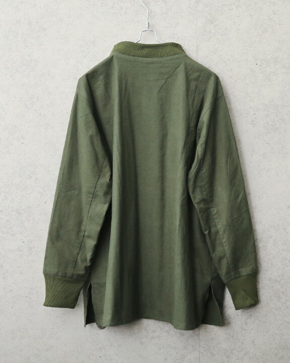 楽天市場】実物 USED ハンガリー軍 フランネル プルオーバー モック 