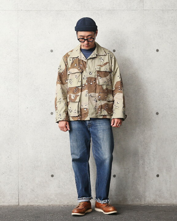 楽天市場】実物 USED 米軍 6Cデザート（チョコチップ）カモ BDU 