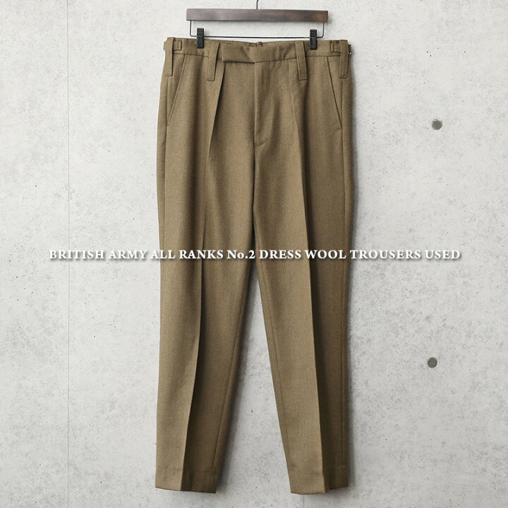 楽天市場】☆実物 USED イギリス陸軍 ALL RANKS No.2 DRESS ウール 
