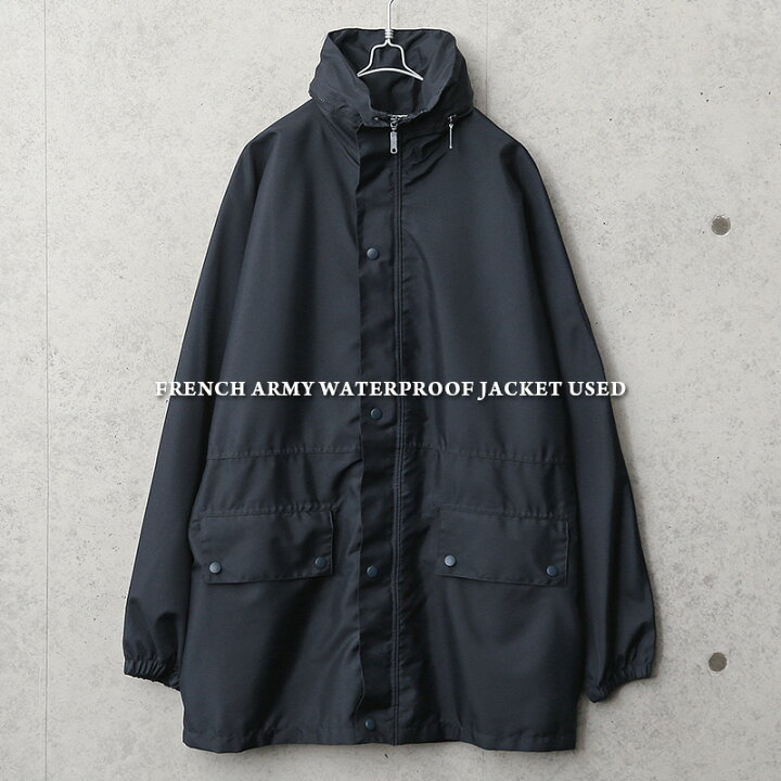 楽天市場】実物 USED フランス軍 ウォータープルーフ ジャケット 