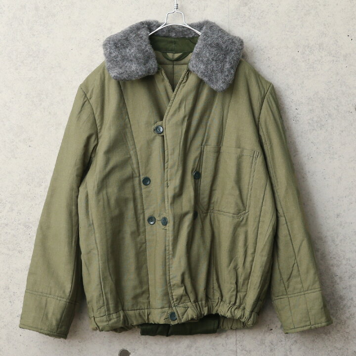 楽天市場】実物 USED ハンガリー軍 M-63 コットンキルティングライナー 