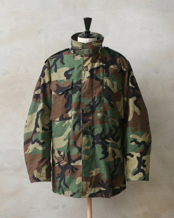 楽天市場】実物 USED 米軍 M-65 フィールドジャケット WOODLAND 