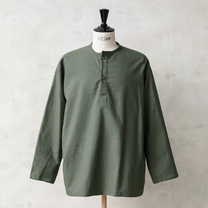 楽天市場】実物 新品 デッドストック ロシア軍 70s ヘンリーネック  