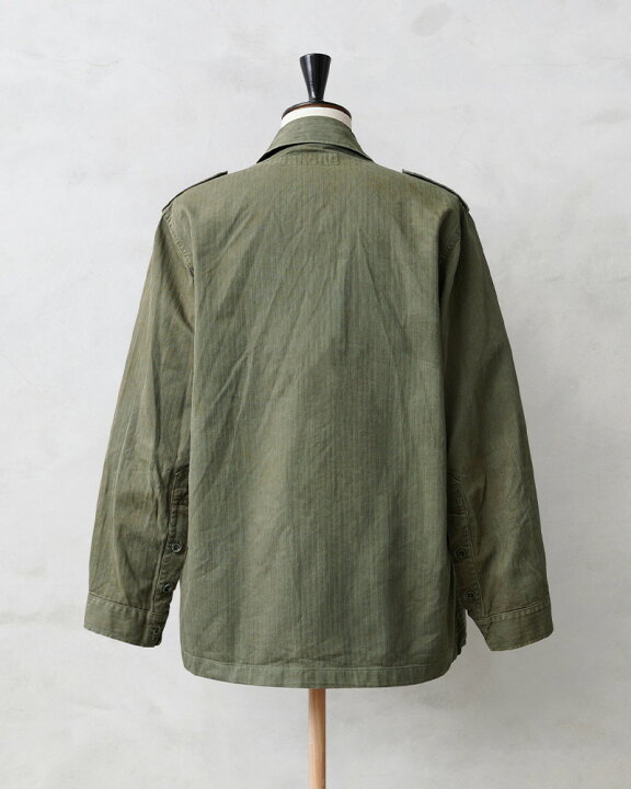 楽天市場】実物 USED オランダ軍 HBT（ヘリンボーンツイル）フィールド 