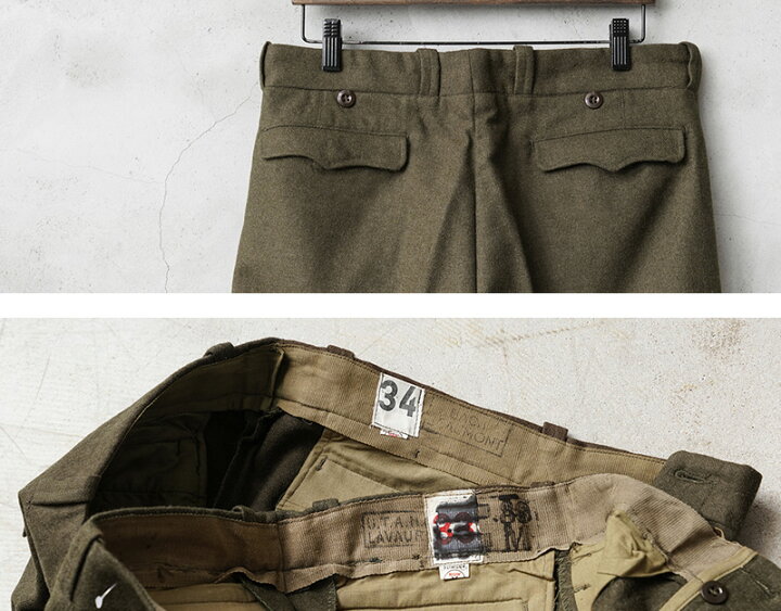 楽天市場】実物 新品 デッドストック フランス軍 1950〜60年代 M-52 