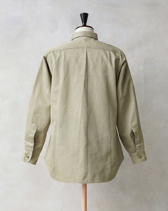 楽天市場】☆実物 USED 米軍 M-46 ロングスリーブ コットン カーキ 