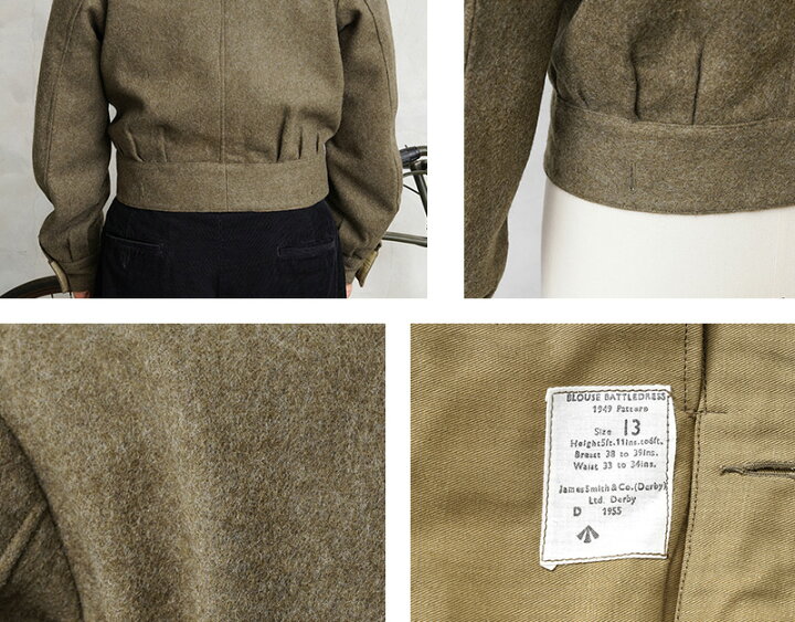 楽天市場】実物 新品 デッドストック イギリス軍 1949 PATTERN BATTLE 