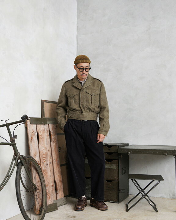 楽天市場】実物 新品 デッドストック イギリス軍 1949 PATTERN BATTLE 