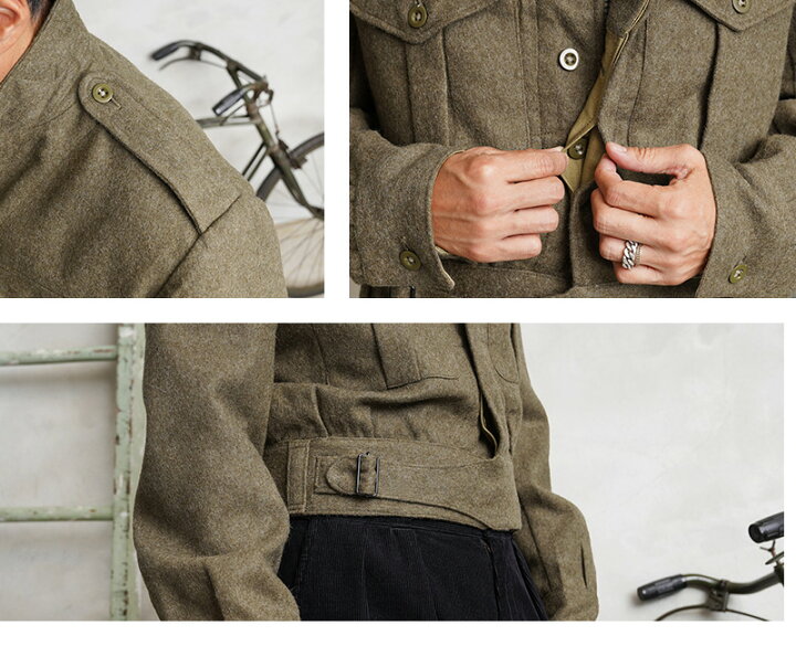 楽天市場】実物 新品 デッドストック イギリス軍 1949 PATTERN BATTLE 