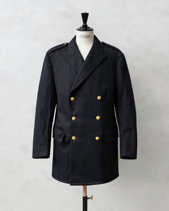 楽天市場】実物 新品 デッドストック スウェーデン軍 ダブルブレスト 