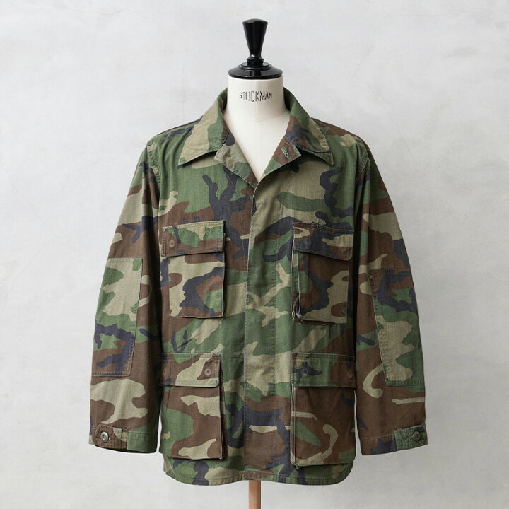 楽天市場】実物 USED 米軍 BDU WOODLAND CAMO ジャケット 前期型 