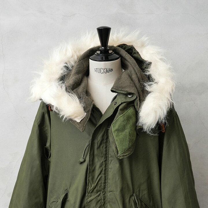 楽天市場】実物 新品 デッドストック 米軍 M-65用フード アクリル 
