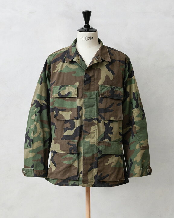 楽天市場】実物 新品 デッドストック 米軍 BDU WOODLAND CAMO 