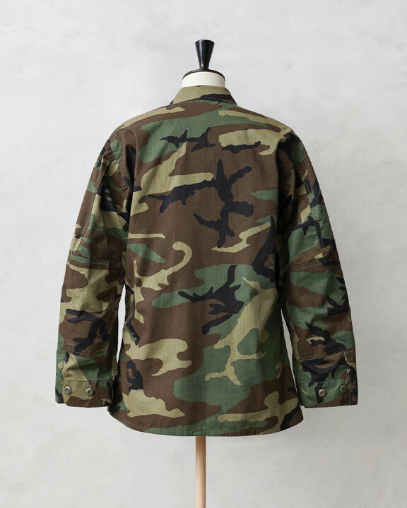 楽天市場】☆実物 新品 デッドストック 米軍 BDU WOODLAND CAMO 