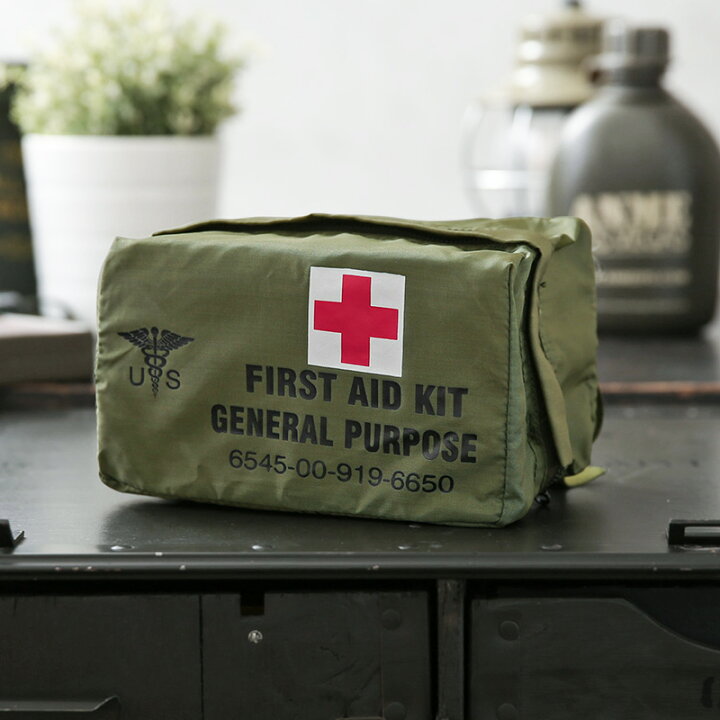 楽天市場】実物 新品 デッドストック 米軍 FIRST AID KIT GENERAL 