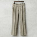 実物 新品 デッドストック イタリア軍 MARINA MILITARE ツータック オフィサーパンツ【クーポン対象外】【I】｜メンズ ボトムス チノパン スラックス ベージュ 大きいサイズ ミリタリー 古着 ファッション おしゃれ実BOZ