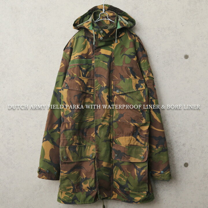 楽天市場】実物 USED オランダ軍 WATERPROOFライナー&ボアライナー付き 