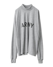 WAIPER.inc 実物 新品 デッドストック 米軍 リメイク PFU ARMY ロングスリーブTシャツ RELAXED FIT【クーポン対象外】【T】