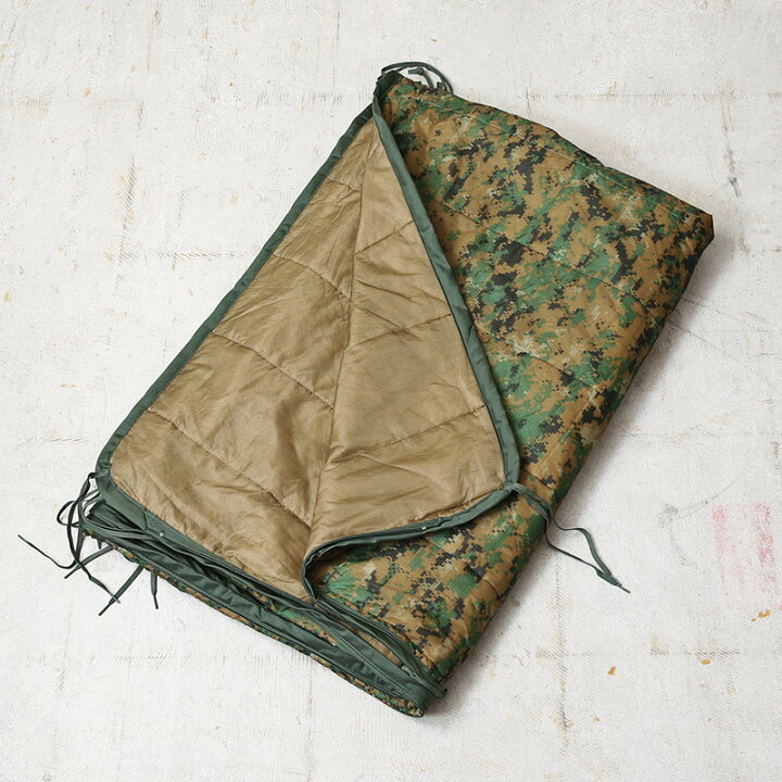 楽天市場】実物 新品 デッドストック 米軍 ZIP付き ポンチョライナー 