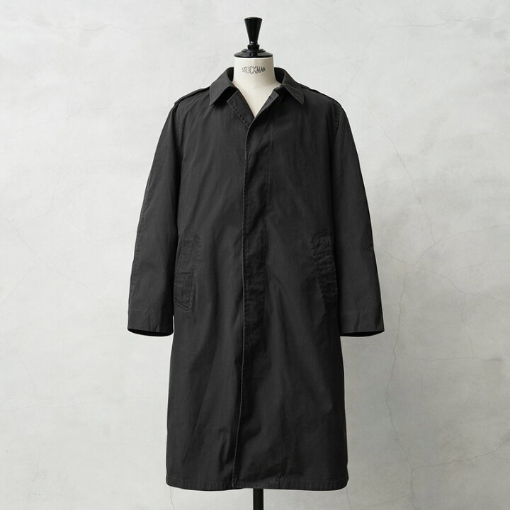 楽天市場】実物 USED 米軍 U.S. NAVY ブラックステンカラーコート 