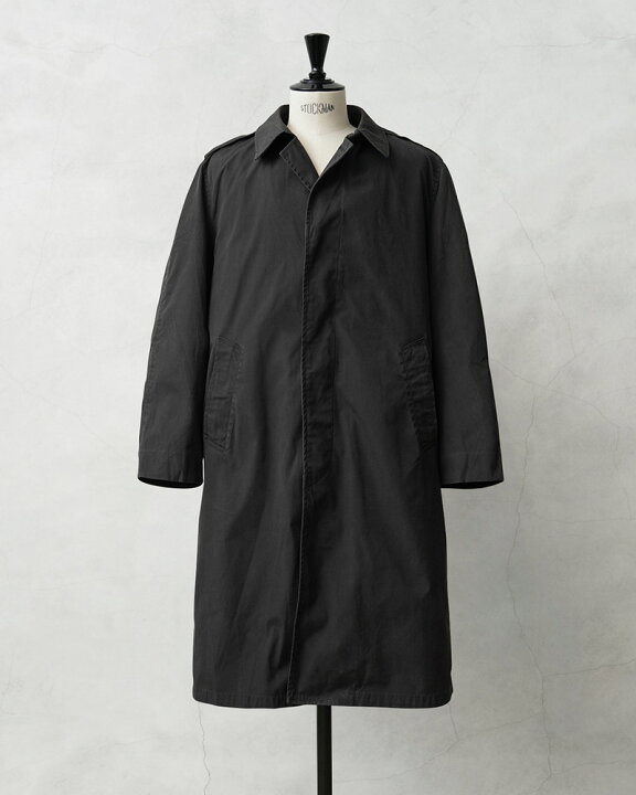 楽天市場】実物 USED 米軍 U.S. NAVY ブラックステンカラーコート  