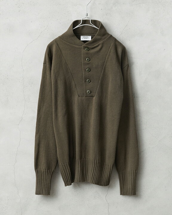 楽天市場】実物 新品 デッドストック 米軍 5ボタン ヘンリーネック 