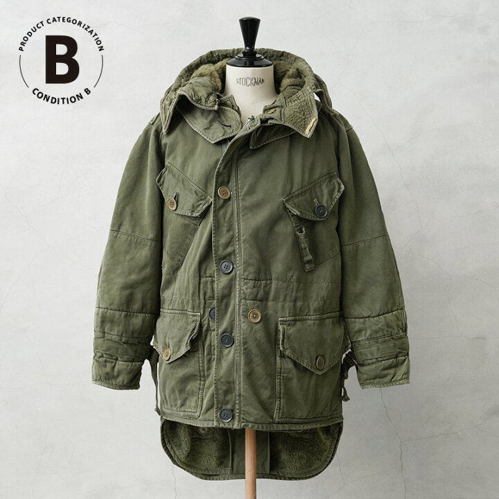 楽天市場】希少 実物 USED イギリス軍 MIDDLE PARKA（ミドルパーカー 