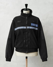 実物 USED イギリス警察 POLARTEC POLICE フリースジャケット ポリスリフレクターあり【クーポン対象外】【I】